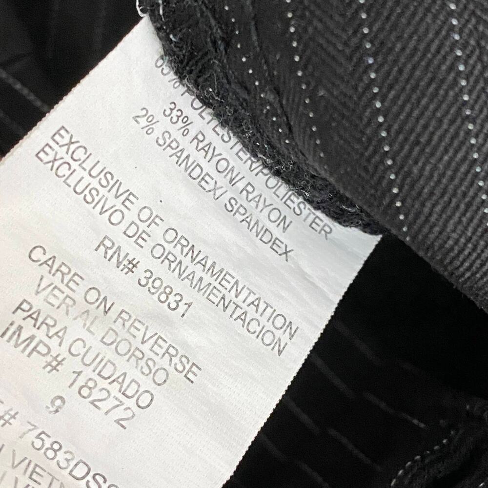 My Michelle Womens Y2K‎ Bootcut Mid Rise Pants Size 9 Office Grunge Academia - Picture 6 of 7